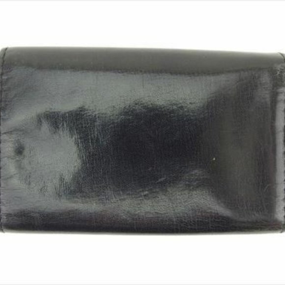 Gucci Key case Key holder Black leather Woman unisex Authentic Used S979 - Picture 7 of 8